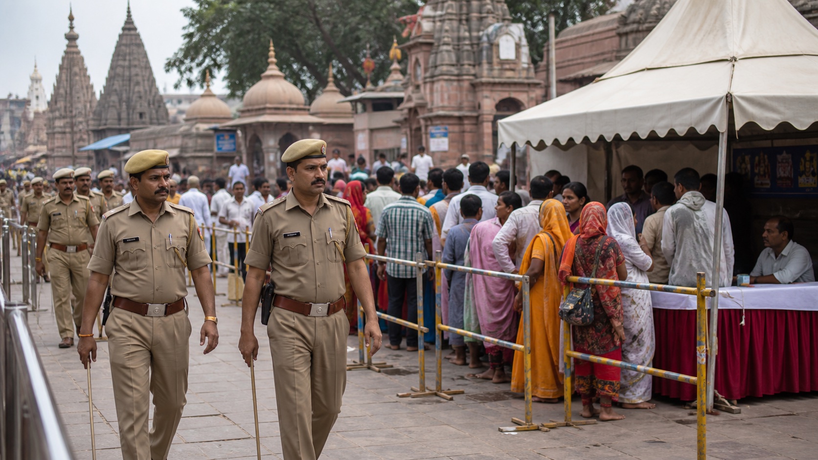 Five Arrested Over Alleged Paid-Darshan Solicitation Near Kashi Vishwanath Temple