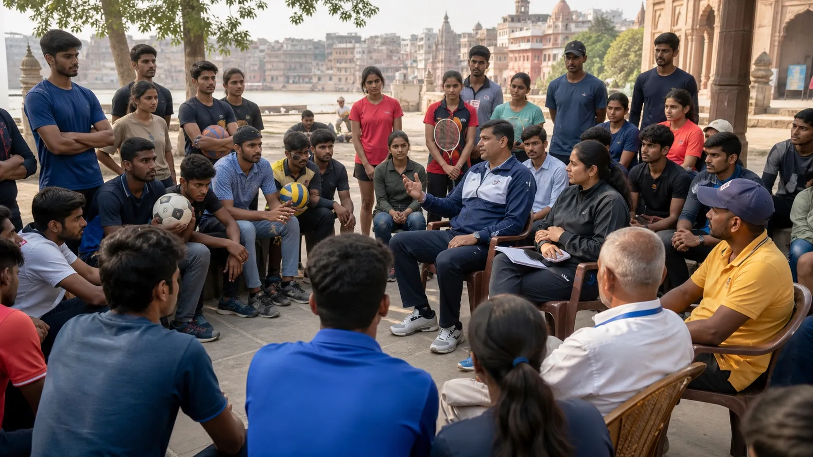 Khelo India Dialogues Planned at Kashi Vidyapith and Dhirendra Women's College