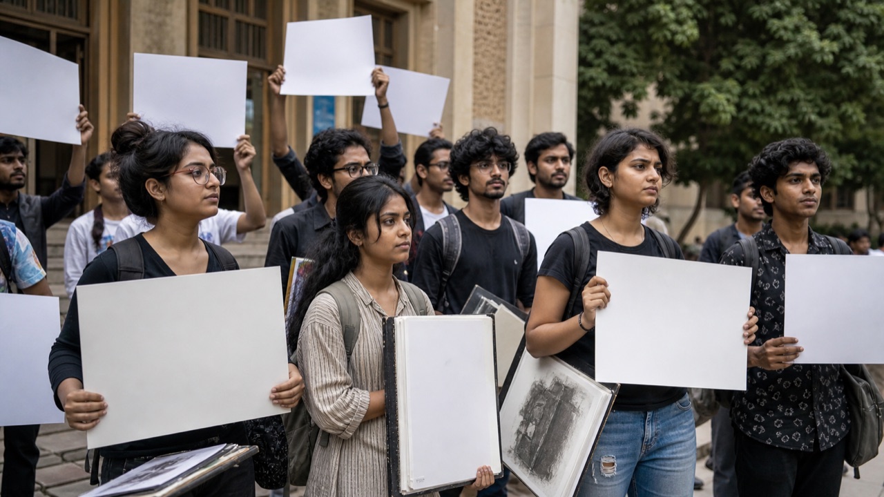 BHU Fine Arts Students Renew Demand for Practical-Mark Recheck