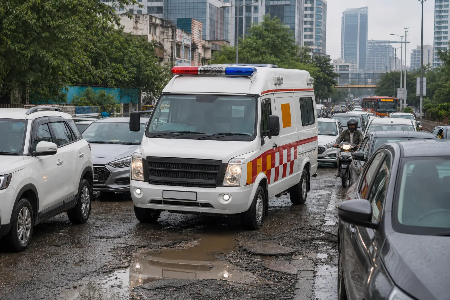 Gurugram Ambulance Delays Put the First Ten Minutes at Risk