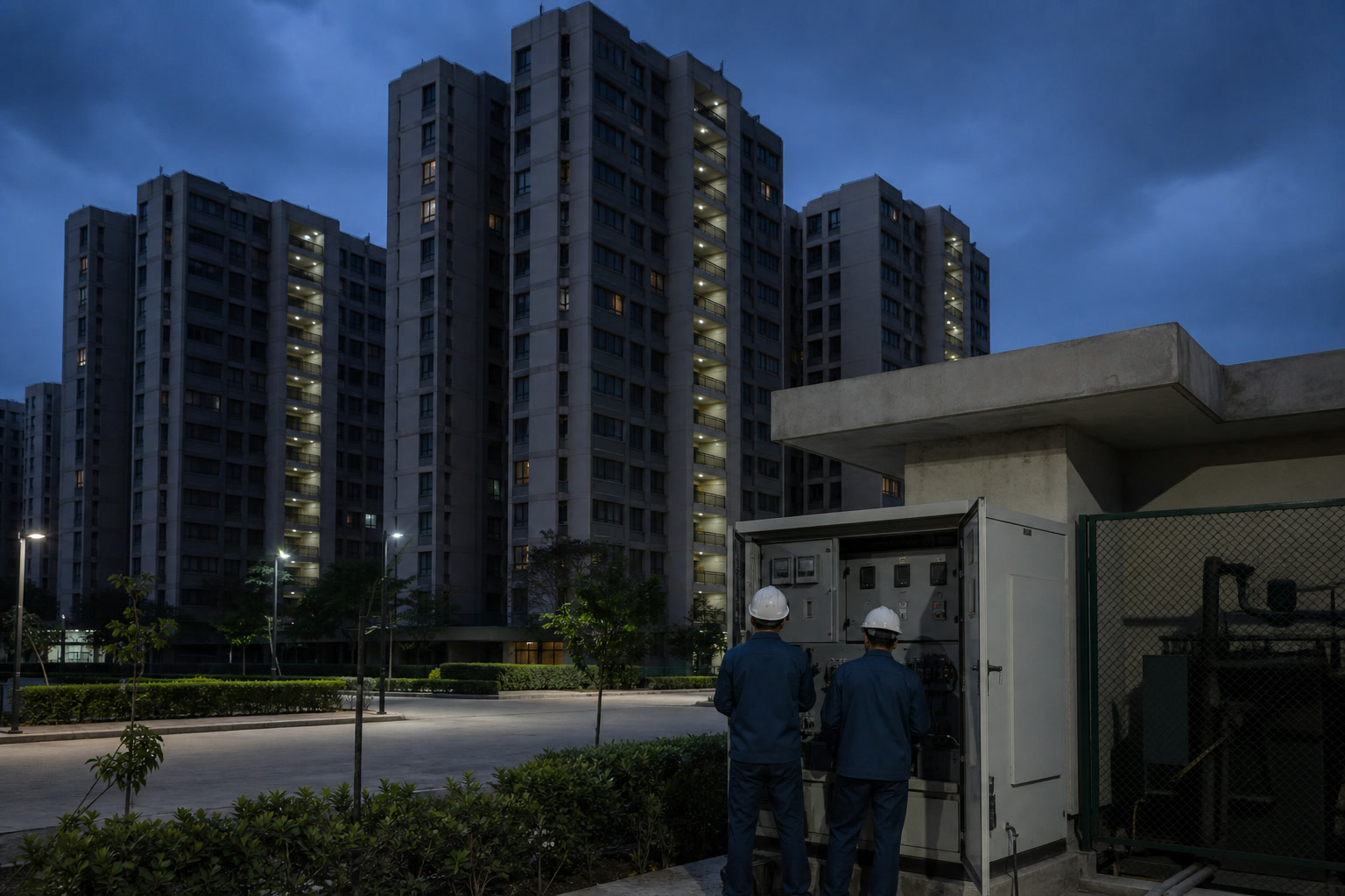 Sector 104 Society Endures 23-Hour Power Cut as Fault Claims Differ