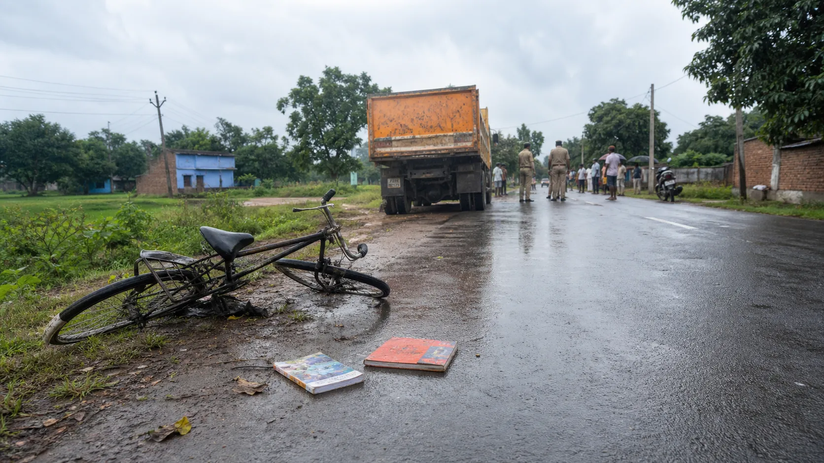 19-Year-Old Student Killed by Dumper in Chaubepur; Villagers Block Road
