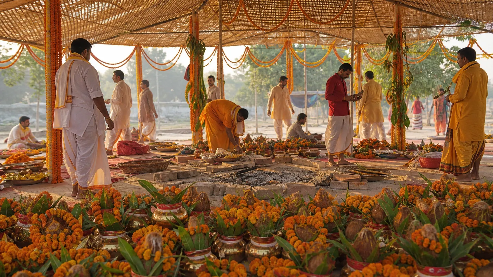 20-Day Sahasrachandi Mahayagya Begins on Varanasi's Panchkoshi Route