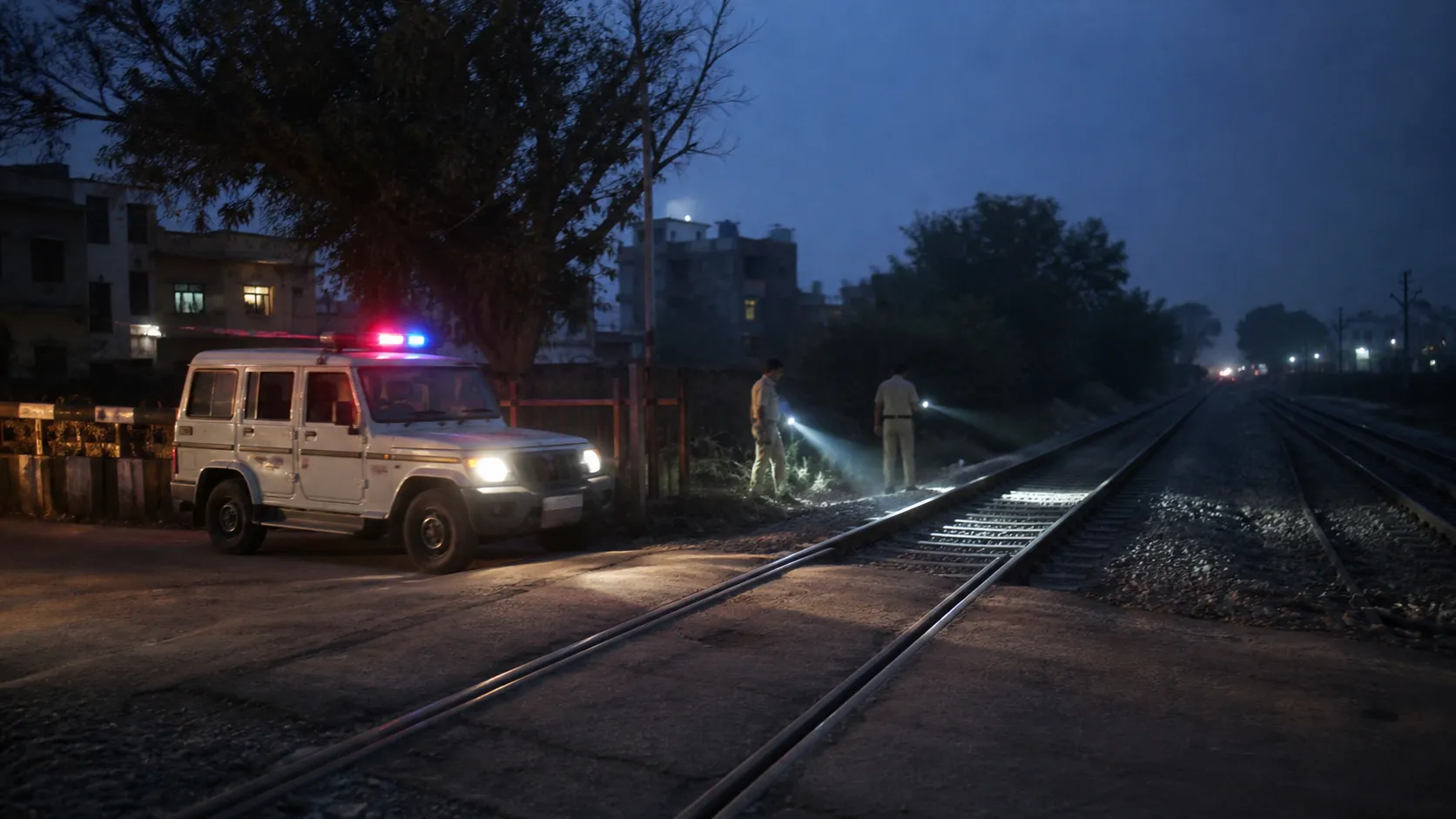 Police Rescue Young Woman From Railway Track Near Ashapur Crossing