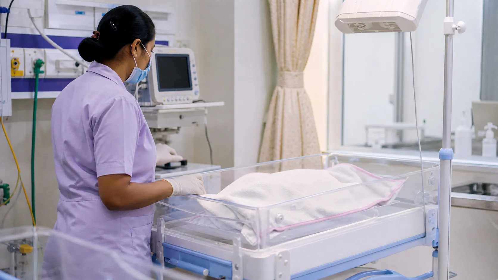 Newborn Found in Rohania Field Rescued and Taken to Hospital
