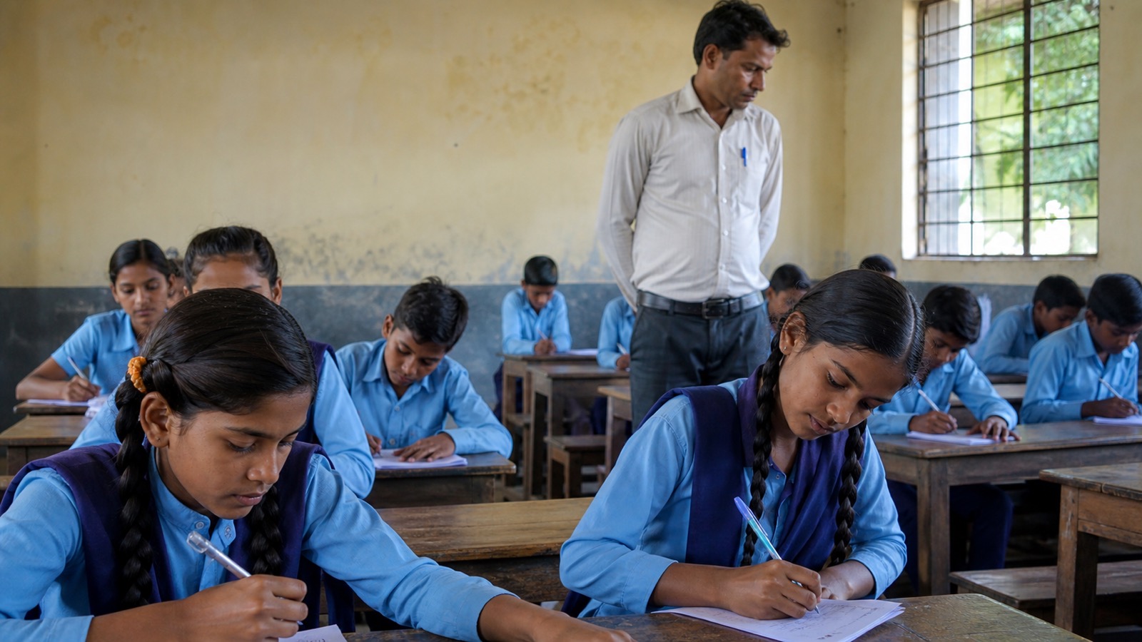 Students Compete in Kashi Sansad Knowledge Quiz Across Rural Varanasi