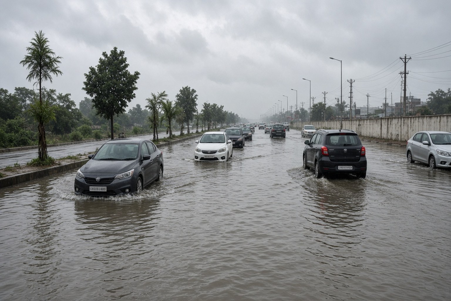 Weekend Rain Floods Roads; Dry Spell From Tuesday