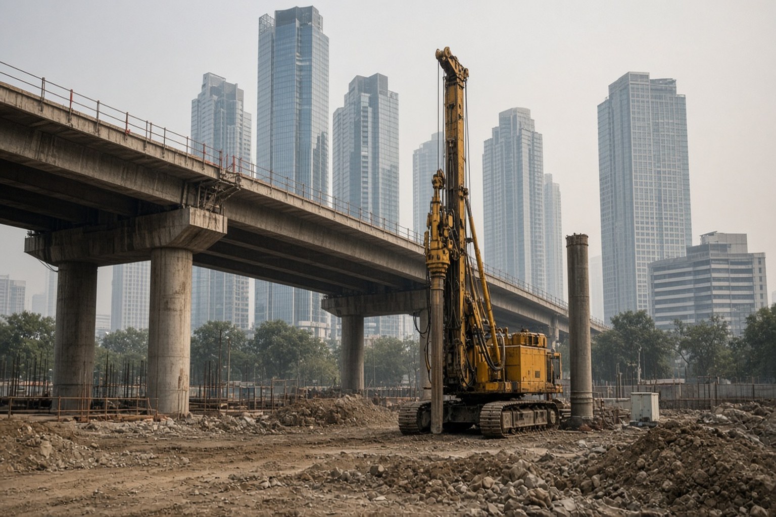 NHAI Halts Ambience-Cyber City Soil Testing