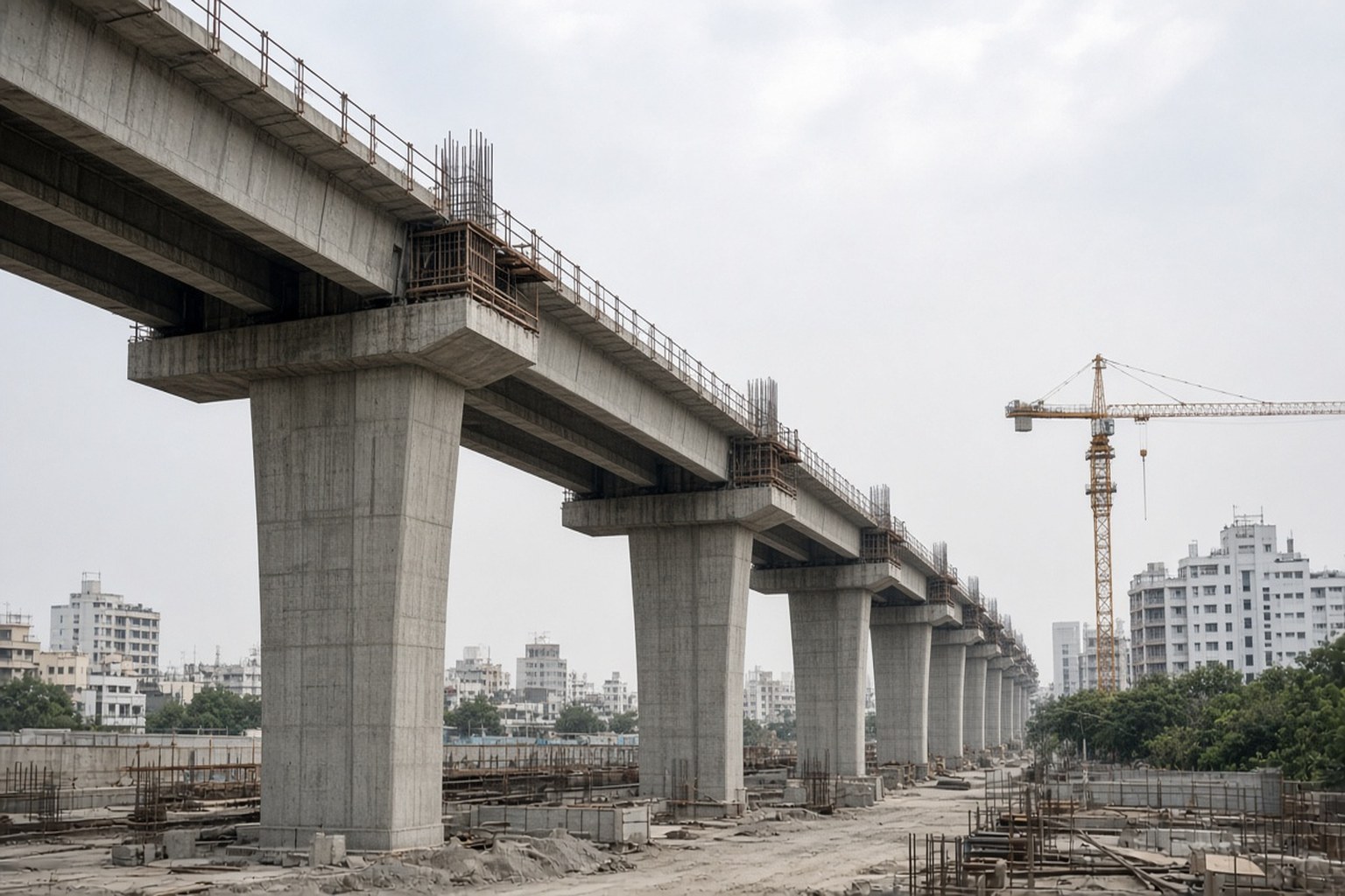 GMRL Seeks 40,254 Sq M HSVP Land for Metro Stations