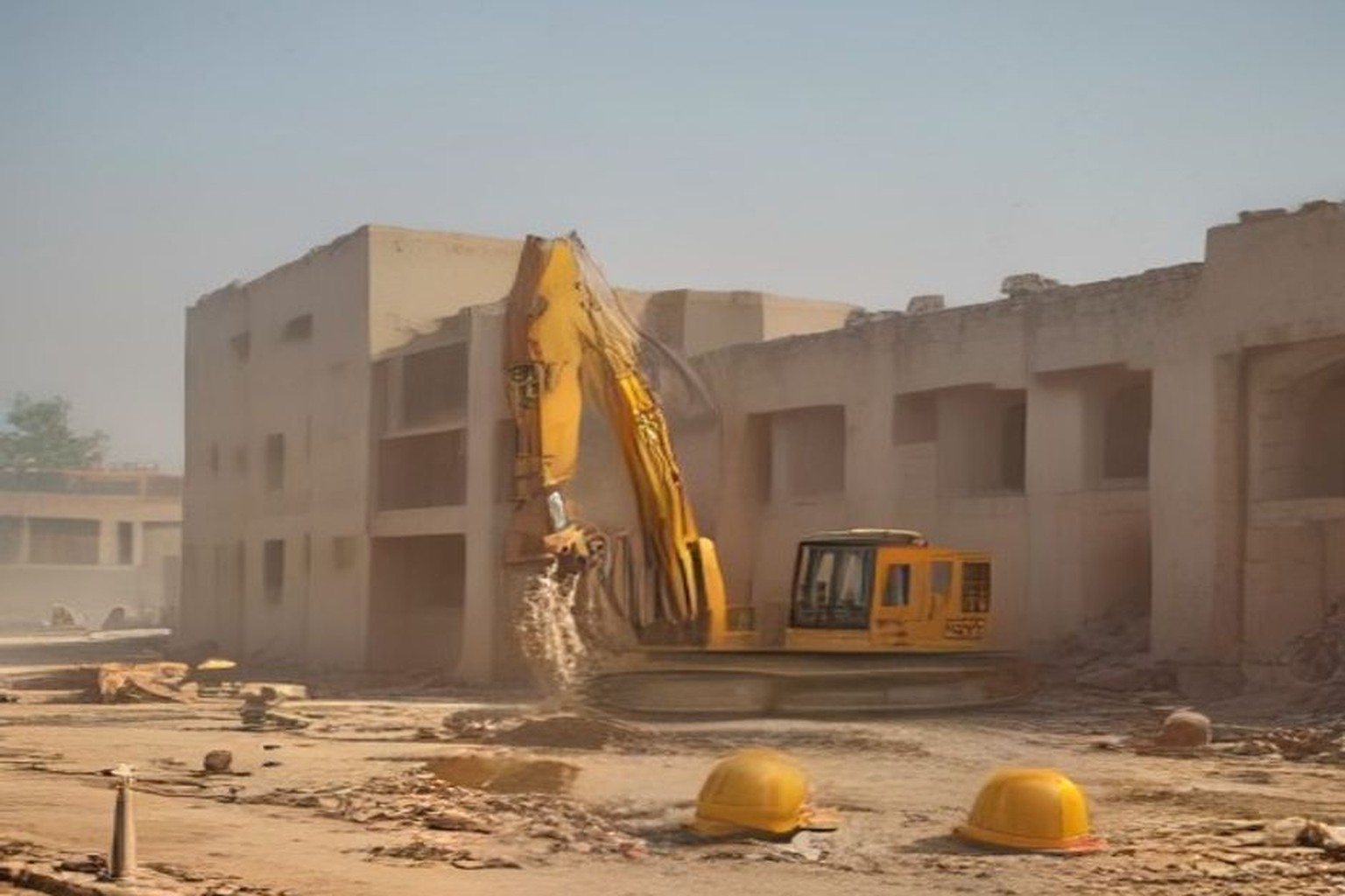 DTCP Razes Illegal Colonies Across 14 Acres