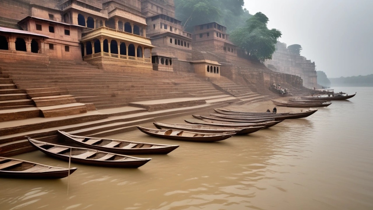 Ganga at 67.18 m in Varanasi; Boat Ban Holds as Level Keeps Rising