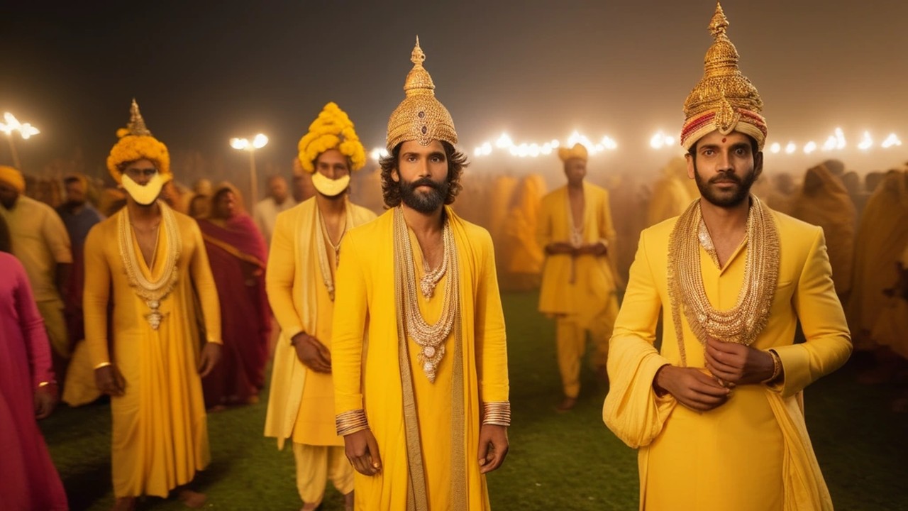 Ramnagar Day Four Takes Ram and Lakshman Into Janakpur's Phulwari