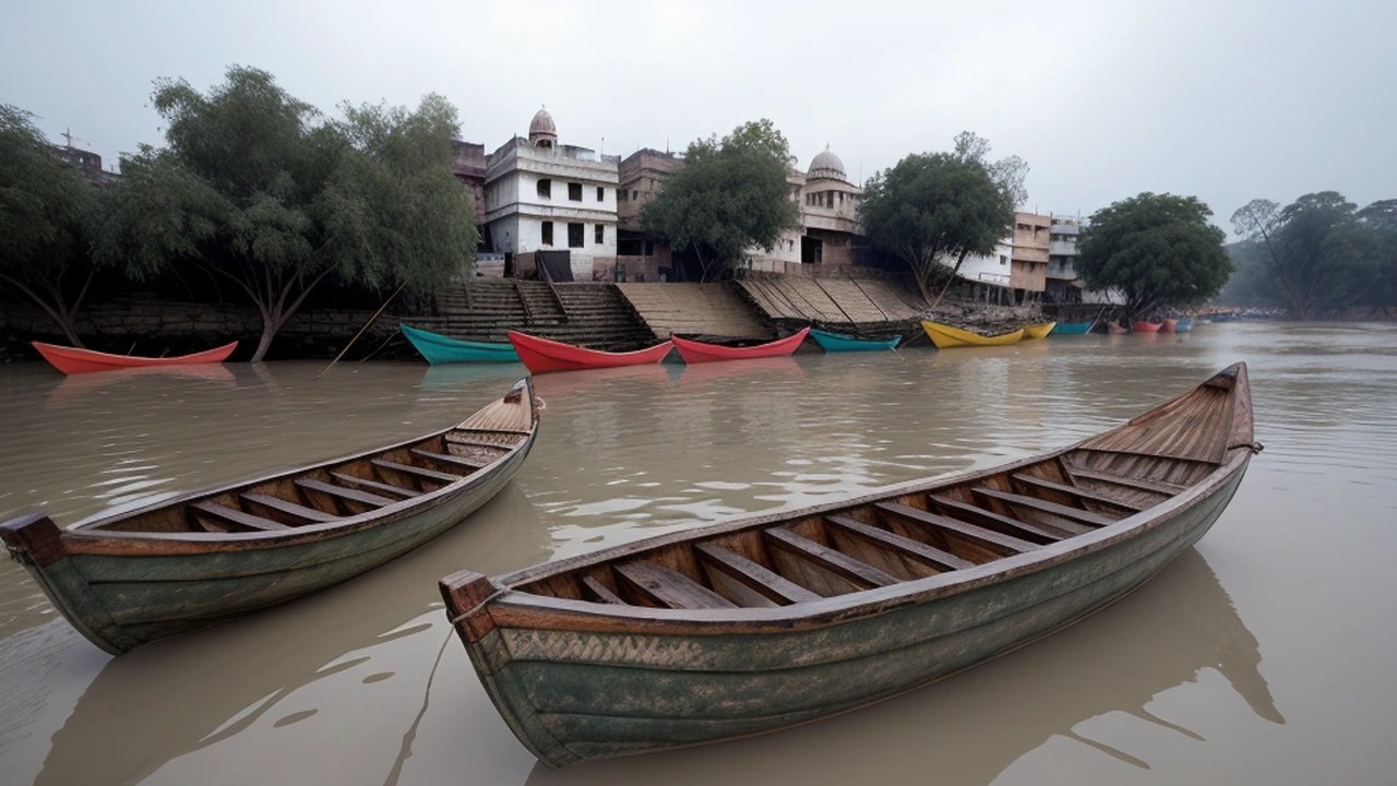 Ganga Steady at 68.36 m; Boat Ban Holds Through Pitru Paksha