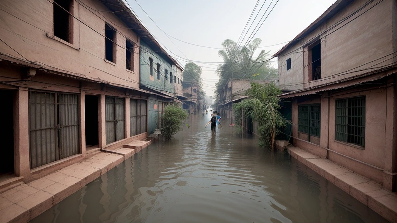 Varuna Reverse Flow Floods Low Homes Near Pulkohna Again