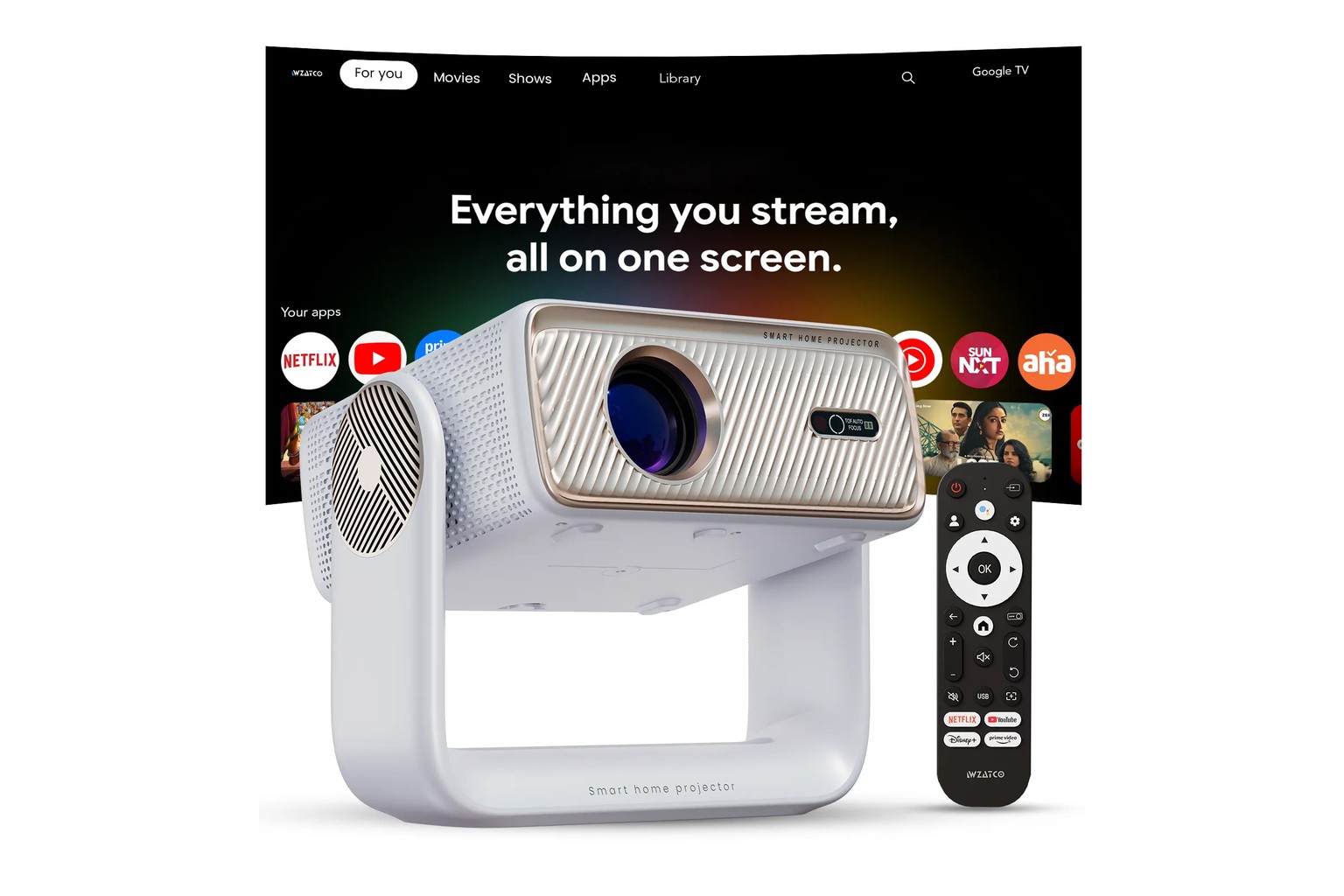 WZATCO Yuva Horizon projector drops to Rs 20,990 in Amazon early deals