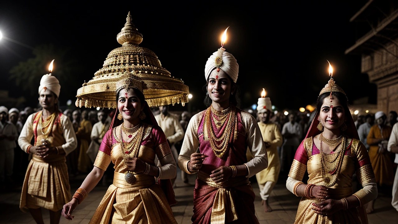 Ramnagar Day Seven Brings Four Brides Into Ayodhya; Balkand Closes