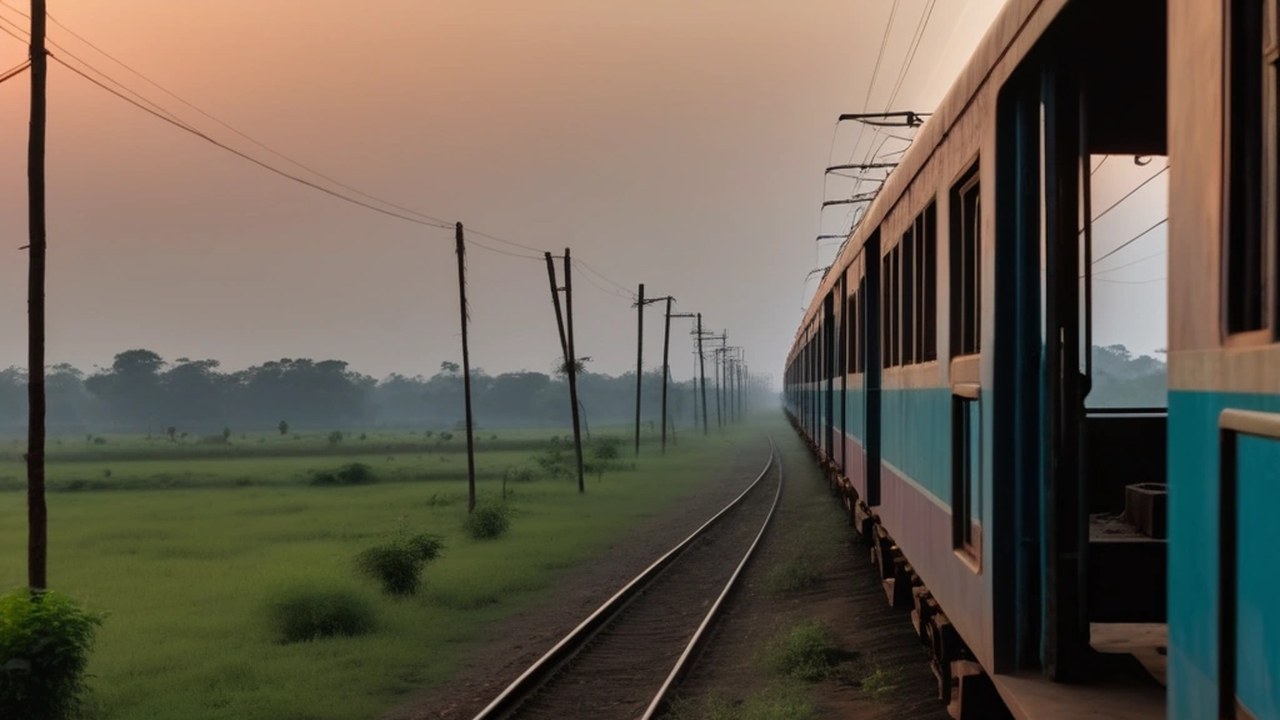 Youth Dies After Hitting Pole While Leaning From Passenger Train